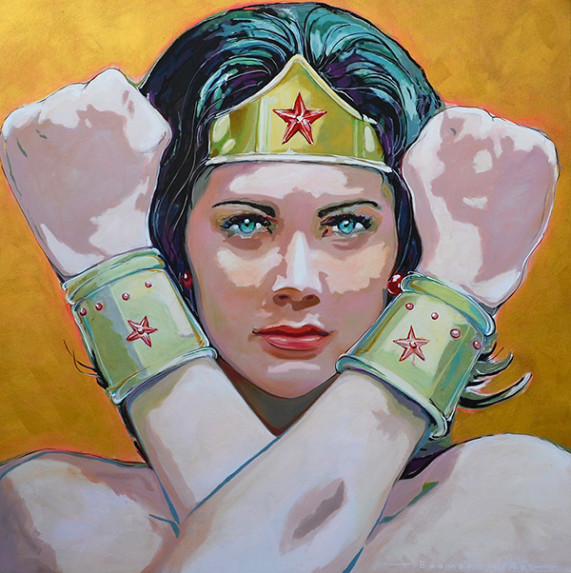 Wonder Woman Close Up – Mark Boomershine