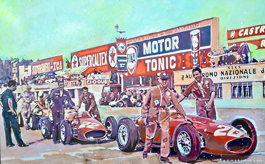 Mark Boomershine, Scuderia Ferrari