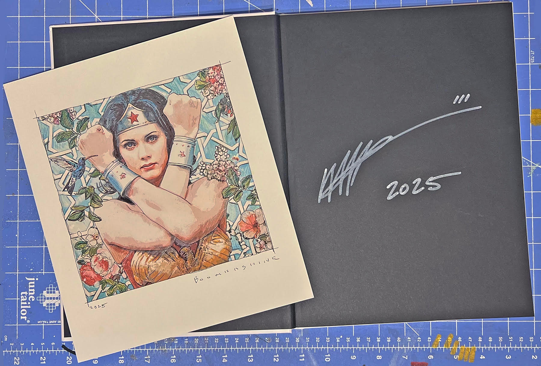 9 x 12 inch Signed Coffee Table Book